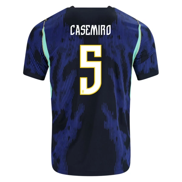 Brasilien Casemiro 5 Bortatröja VM 2026