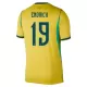 Brasilien Endrick 19 Hemmatröja VM 2026 Brasilien Endrick 19 Hemmatröja VM 2026