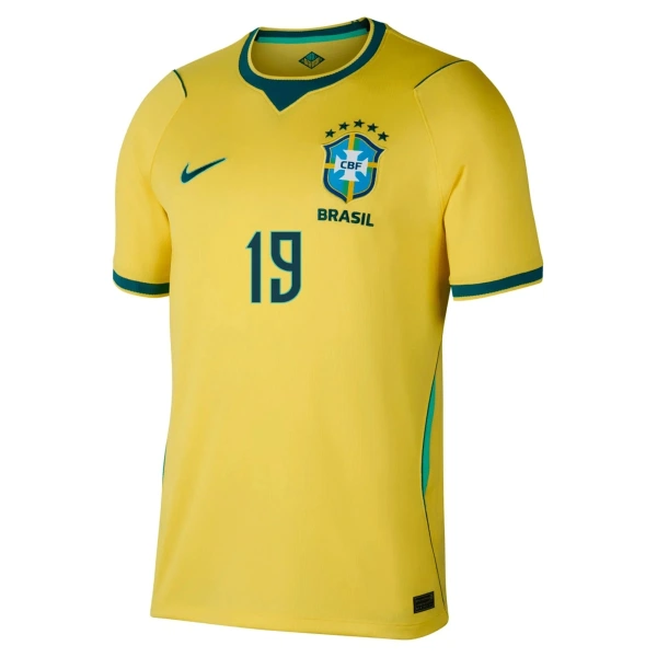 Brasilien Endrick 19 Hemmatröja VM 2026