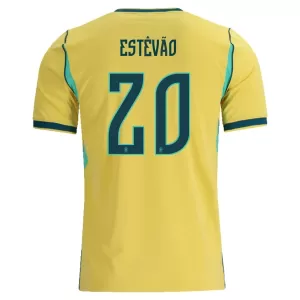 Brasilien Estevao 20 Hemmatröja VM 2026 Brasilien Estevao 20 Hemmatröja VM 2026