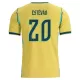 Brasilien Estevao 20 Hemmatröja VM 2026 Brasilien Estevao 20 Hemmatröja VM 2026