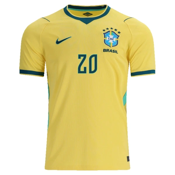 Brasilien Estevao 20 Hemmatröja VM 2026