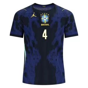 Brasilien Marquinhos 4 Bortatröja VM 2026