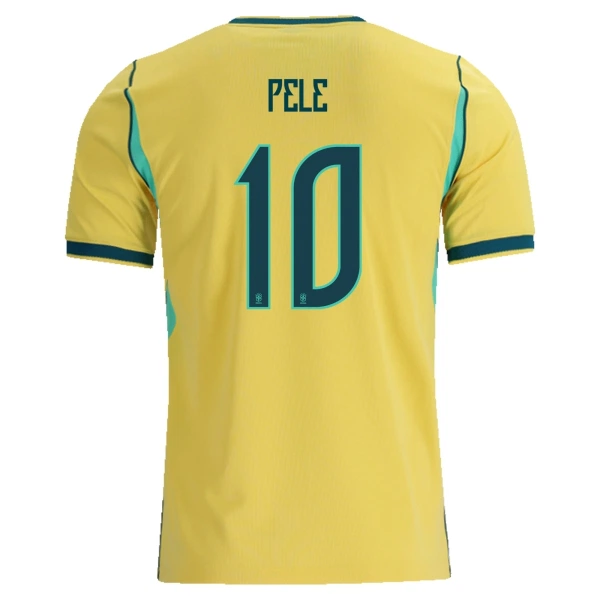 Brasilien Pele 10 Hemmatröja VM 2026 Brasilien Pele 10 Hemmatröja VM 2026