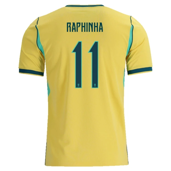 Brasilien Raphinha 11 Hemmatröja VM 2026 Brasilien Raphinha 11 Hemmatröja VM 2026