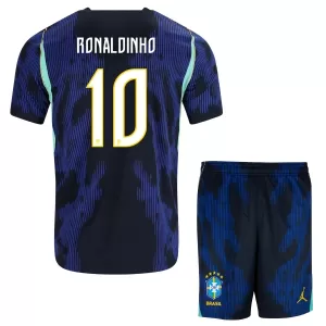 Brasilien Ronaldinho 10 Bortatröja Barn VM 2026