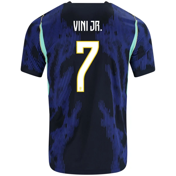 Brasilien Vinicius Junior 7 Bortatröja Barn VM 2026