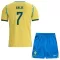 Brasilien Vinicius Junior 7 Hemmatröja Barn VM 2026