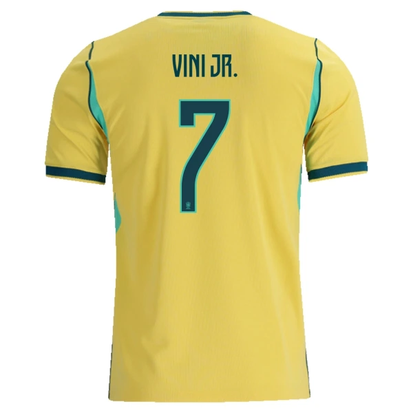 Brasilien Vinicius Junior 7 Hemmatröja VM 2026 Brasilien Vinicius Junior 7 Hemmatröja VM 2026