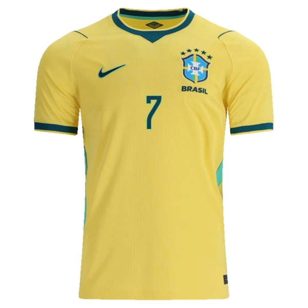 Brasilien Vinicius Junior 7 Hemmatröja VM 2026