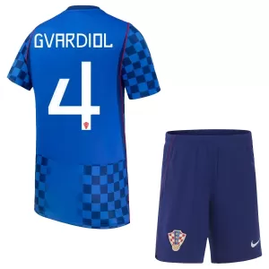 Kroatien Josko Gvardiol 4 Bortatröja Barn VM 2026