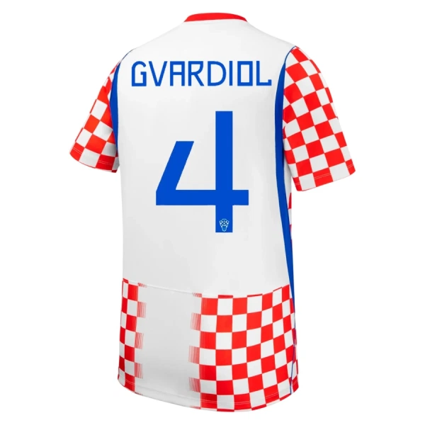 Kroatien Josko Gvardiol 4 Hemmatröja VM 2026 Kroatien Josko Gvardiol 4 Hemmatröja VM 2026