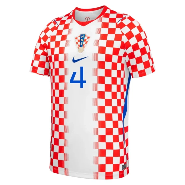 Kroatien Josko Gvardiol 4 Hemmatröja VM 2026