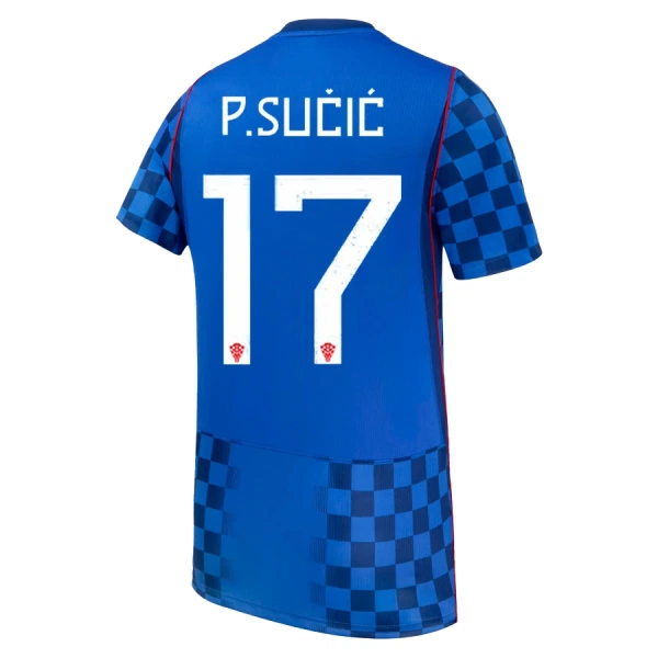 Kroatien P. Sucic 17 Bortatröja VM 2026 Kroatien P. Sucic 17 Bortatröja VM 2026