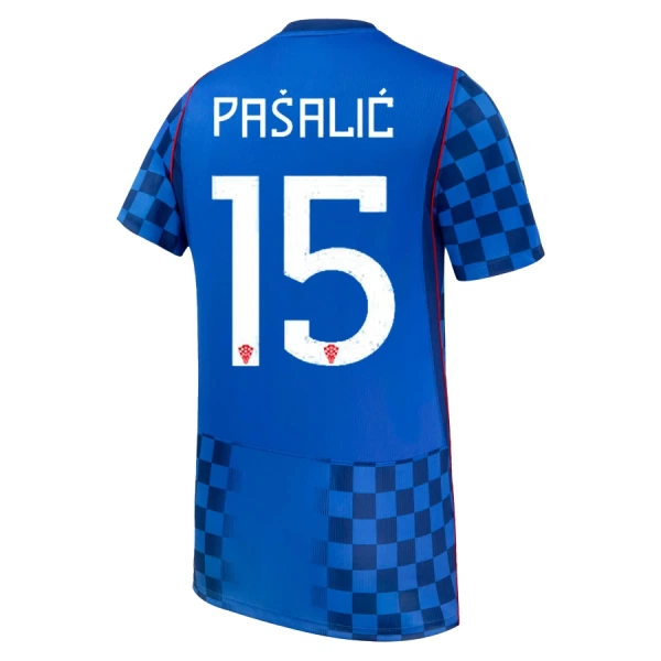 Kroatien Pasalic 15 Bortatröja VM 2026 Kroatien Pasalic 15 Bortatröja VM 2026