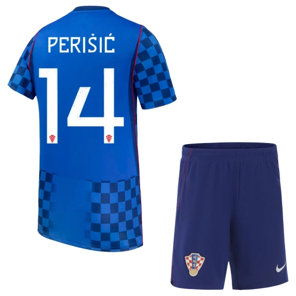 Kroatien Perisic 14 Bortatröja Barn VM 2026 Kroatien Perisic 14 Bortatröja Barn VM 2026