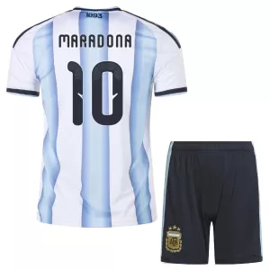 Argentina Maradona 10 Hemmatröja Barn VM 2026 Argentina Maradona 10 Hemmatröja Barn VM 2026