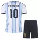 Argentina Maradona 10 Hemmatröja Barn VM 2026 Argentina Maradona 10 Hemmatröja Barn VM 2026