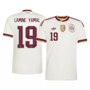 Spanien 2 Stars Lamine Yamal 19 Bortatröja VM 2026