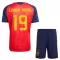 Spanien 2 Stars Lamine Yamal 19 Hemmatröja Barn VM 2026