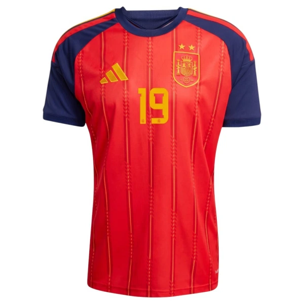 Spanien 2 Stars Lamine Yamal 19 Hemmatröja Barn VM 2026