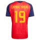 Spanien 2 Stars Lamine Yamal 19 Hemmatröja Barn VM 2026
