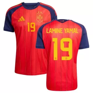 Spanien 2 Stars Lamine Yamal 19 Hemmatröja VM 2026