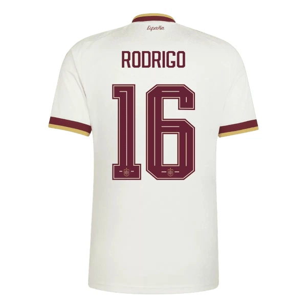 Spanien 2 Stars Rodrigo Hernández 16 Bortatröja VM 2026