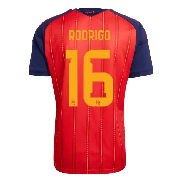 Spanien 2 Stars Rodrigo Hernández 16 Hemmatröja VM 2026