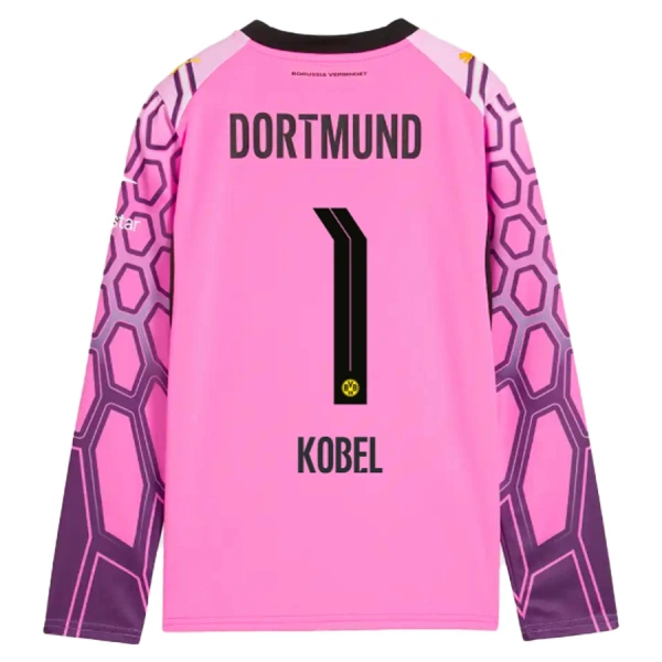 Borussia Dortmund Kobel 1 Målvakt Bortatröja 2026/27 Långärmad Rosa Borussia Dortmund Kobel 1 Målvakt Bortatröja 2026/27 Långärmad Rosa