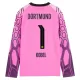 Borussia Dortmund Kobel 1 Målvakt Bortatröja 2026/27 Långärmad Rosa Borussia Dortmund Kobel 1 Målvakt Bortatröja 2026/27 Långärmad Rosa