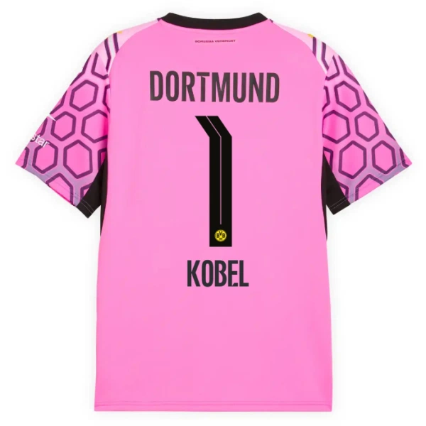 Borussia Dortmund Kobel 1 Målvakt Bortatröja 2026/27 Rosa Borussia Dortmund Kobel 1 Målvakt Bortatröja 2026/27 Rosa