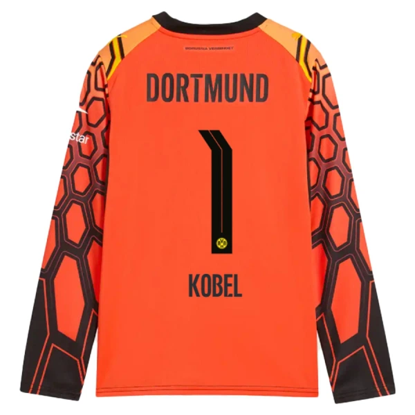 Borussia Dortmund Kobel 1 Målvakt Hemmatröja 2026/27 Långärmad Orange Borussia Dortmund Kobel 1 Målvakt Hemmatröja 2026/27 Långärmad Orange