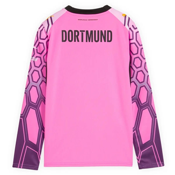 Borussia Dortmund Målvakt Bortatröja Barn 2026/27 Långärmad Rosa