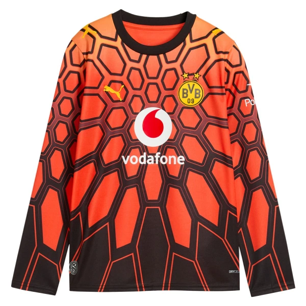 Borussia Dortmund Målvakt Hemmatröja 2026/27 Långärmad Orange Borussia Dortmund Målvakt Hemmatröja 2026/27 Långärmad Orange