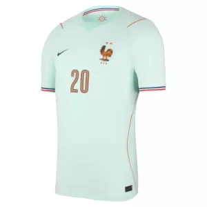 Frankrike Desire Doue 20 Bortatröja VM 2026