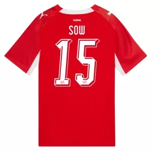 Schweiz Djibril Sow 15 Hemmatröja VM 2026
