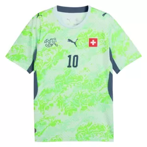 Schweiz Granit Xhaka 10 Bortatröja VM 2026