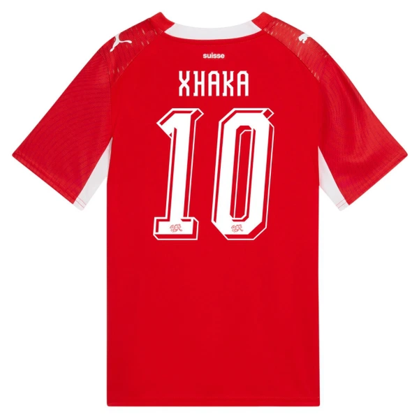 Schweiz Granit Xhaka 10 Hemmatröja VM 2026 Schweiz Granit Xhaka 10 Hemmatröja VM 2026