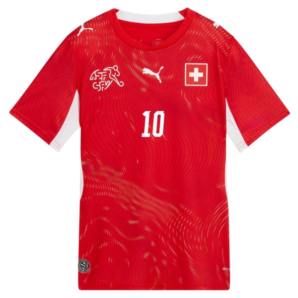 Schweiz Granit Xhaka 10 Hemmatröja VM 2026