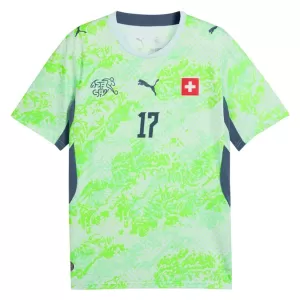 Schweiz Vargas 17 Bortatröja VM 2026