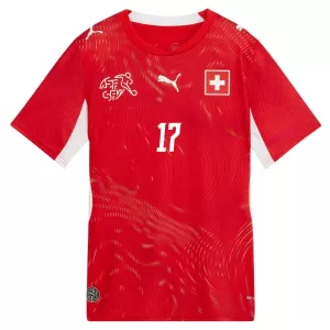 Schweiz Vargas 17 Hemmatröja VM 2026