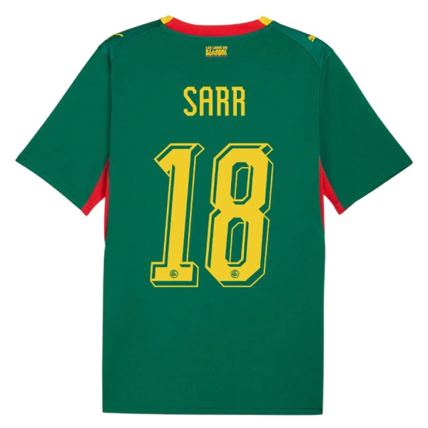 Senegal Sarr 18 Bortatröja VM 2026 Senegal Sarr 18 Bortatröja VM 2026