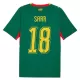 Senegal Sarr 18 Bortatröja VM 2026 Senegal Sarr 18 Bortatröja VM 2026
