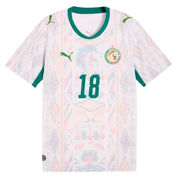 Senegal Sarr 18 Hemmatröja VM 2026