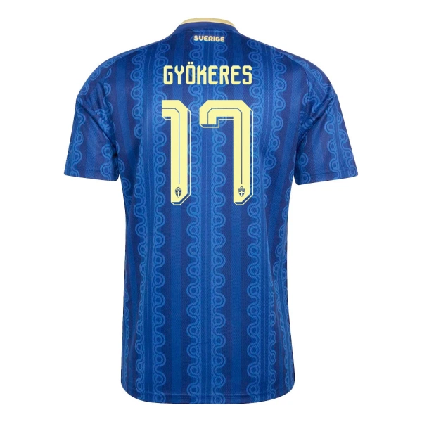 Sverige Gyokeres 17 Bortatröja VM 2026