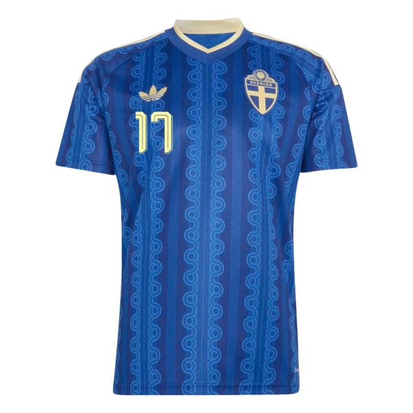 Sverige Gyokeres 17 Bortatröja VM 2026