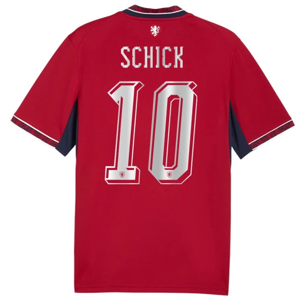 Tjeckien Schick 10 Hemmatröja VM 2026 Tjeckien Schick 10 Hemmatröja VM 2026