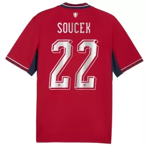 Tjeckien Soucek 22 Hemmatröja VM 2026
