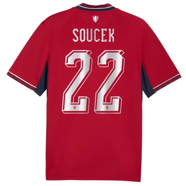 Tjeckien Soucek 22 Hemmatröja VM 2026 Tjeckien Soucek 22 Hemmatröja VM 2026